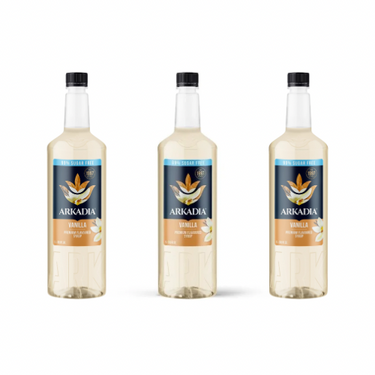 Arkadia Sugarfree Vanilla 99% 3 x 1000ml bundle